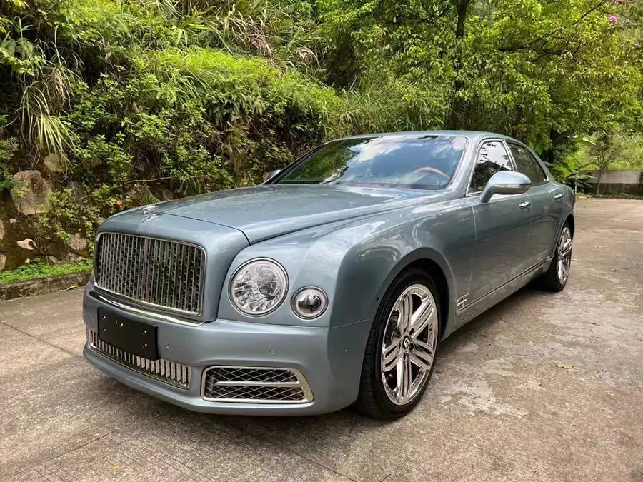 准新车 港货 20款 宾利慕尚-6.8T Mulliner 泉水蓝